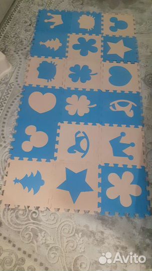 Детский коврик пазл