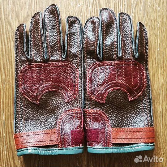 Перчатки кожаные