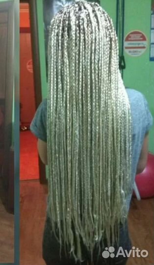 Плетение афрокосичек