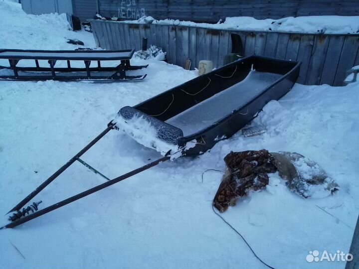 Сани для снегохода