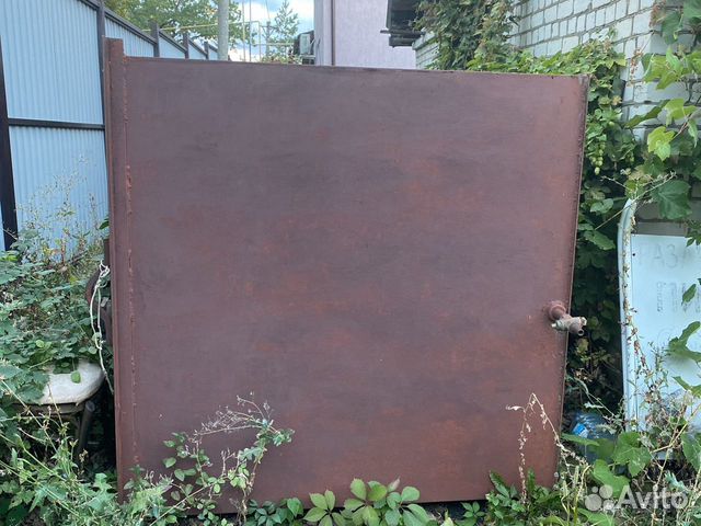 Бочка металлическая для воды