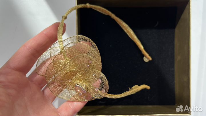 Ободок для волос новый Evita Peroni с коробкой