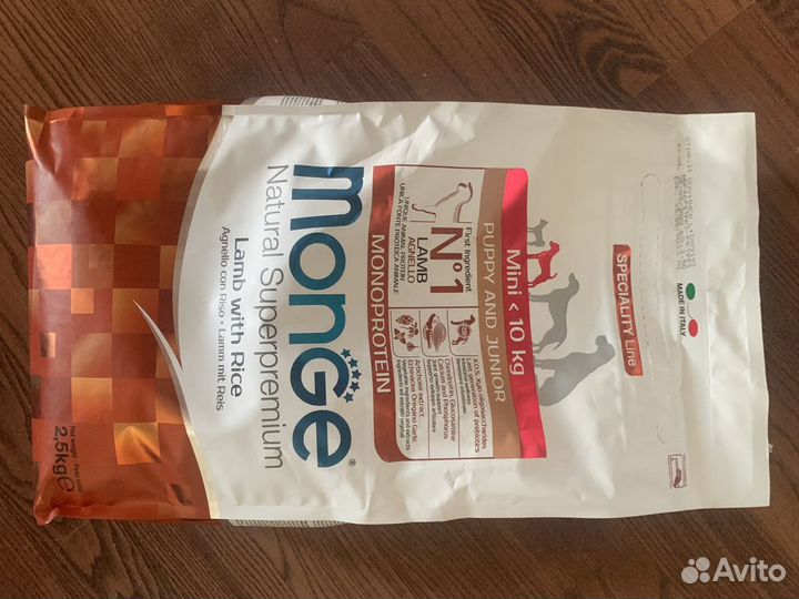 Сухой корм для собак Monge