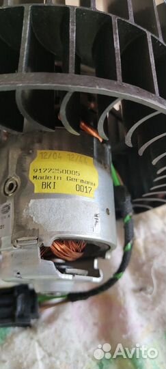 BMW 36 вентилятор печки