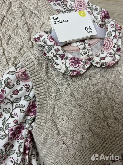 Платье для девочки С&А 62р