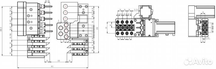Прутковый АВТОМАТ продольного точения jsway MX266