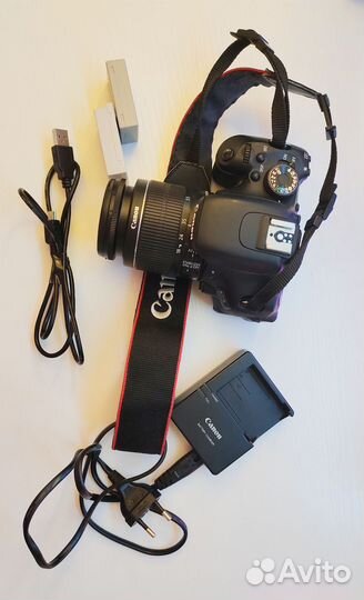 Зеркальный фотоаппарат canon 600d