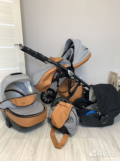Коляска 3 в 1 anex