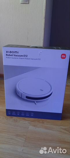 Новый робот-пылесос xiaomi robot vacuum e12