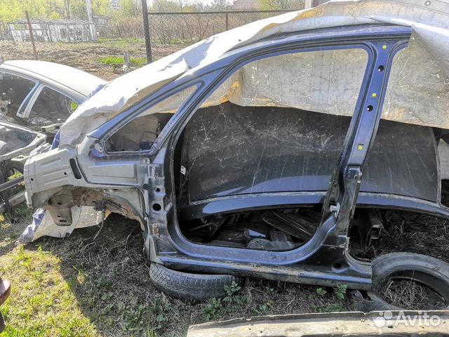 Порог со стойкой левый Опель Мерива