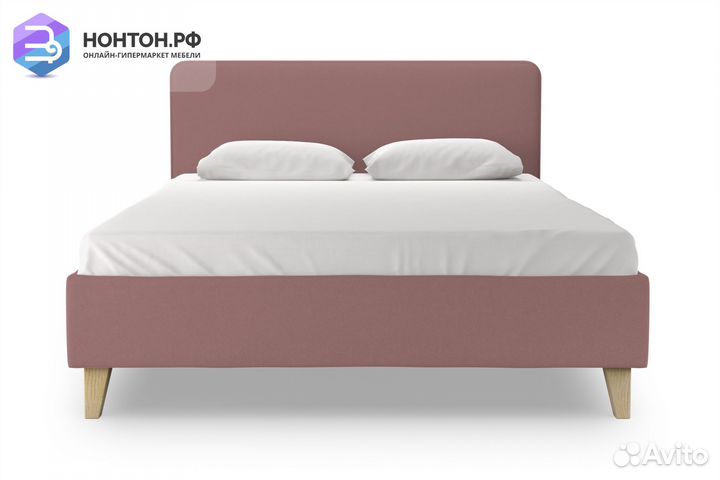 Кровать Харли розовая