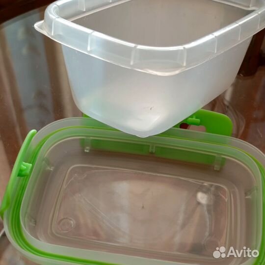 Набор контейнеров для еды на защелках