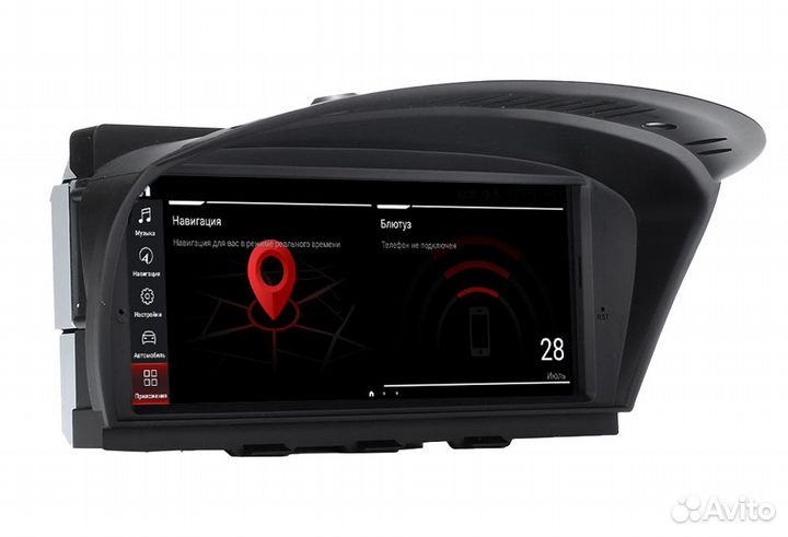 Штатная магнитола Parafar для BMW 3 / 5 2005-2010