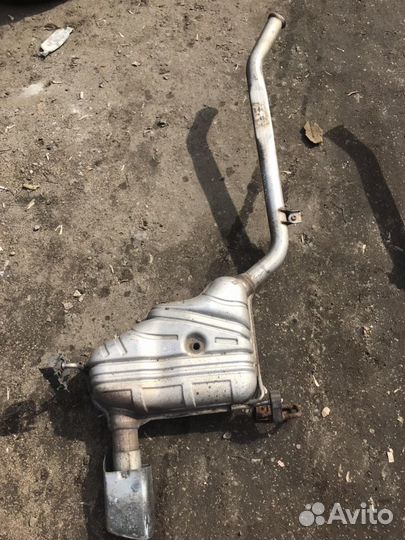 Глушитель задняя часть для Мерседес