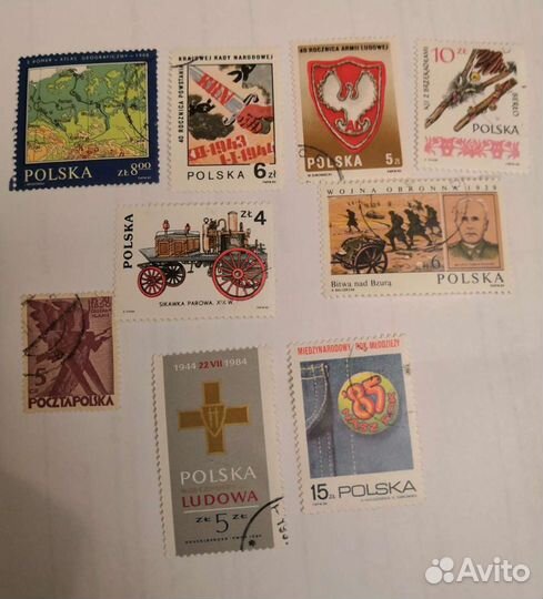 Почтовые марки разные