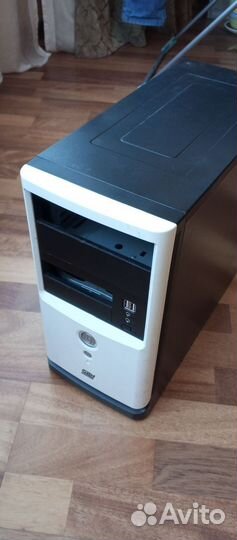 Корпус, блок питания, кулер, HDD