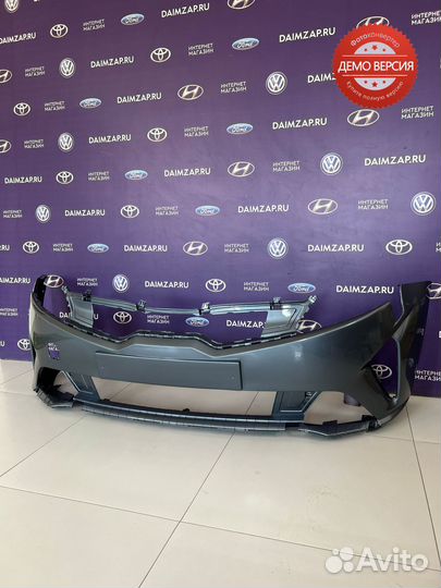 Бампер Передний Kia Rio (2020) / серый U4G