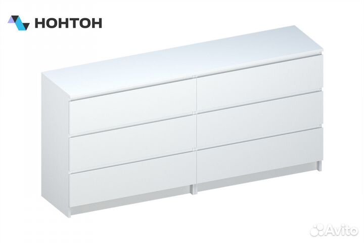 Комод Лотос 2.83 белый