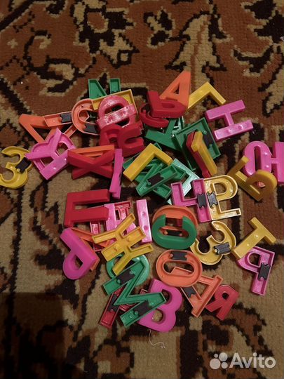 Магнитные буквы