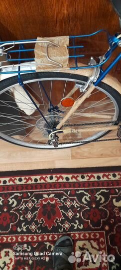 Новый велосипед хвз турист