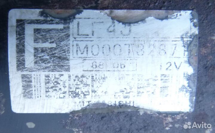 Мазда стартер М000Т32871