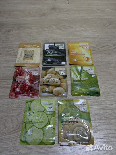 Маски для лица тканевые корейские