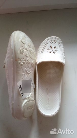 Шлепанцы для девочки 35 размер