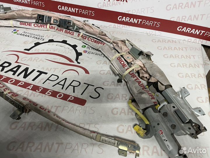 Шторка безопасности левая Honda Civic 4D 05-11