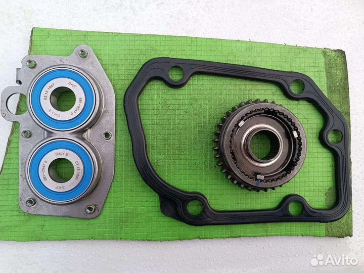 Муфта 1/2, Сдвоенный подшипник, Прокладка крышки