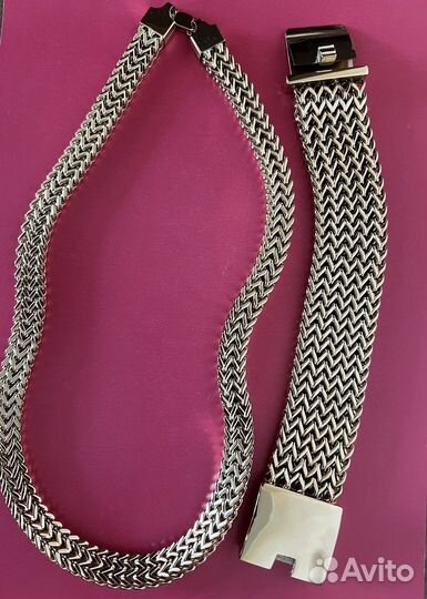 Цепи и браслет