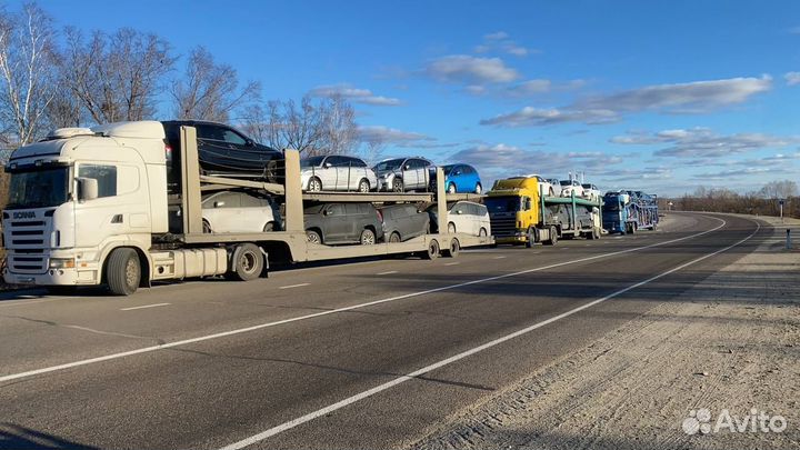 Отправка автомобилей автовозами по РФ