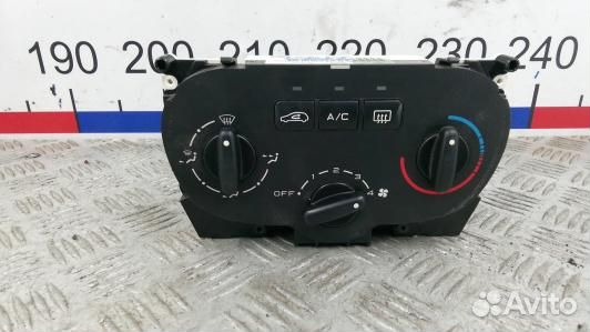 Блок управления печки и климат-контроля peugeot 30