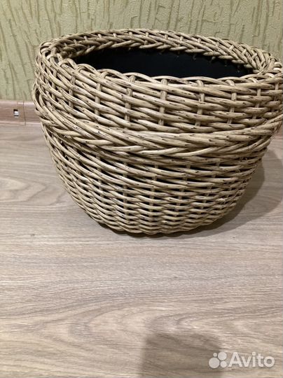 Корзина из ротанга