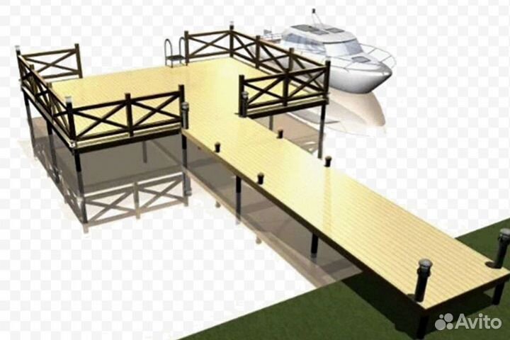 Свайно Винтовой Фундамент,Пирсы причалы