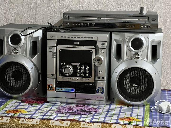 Музыкальный центр lg и dvd плеер