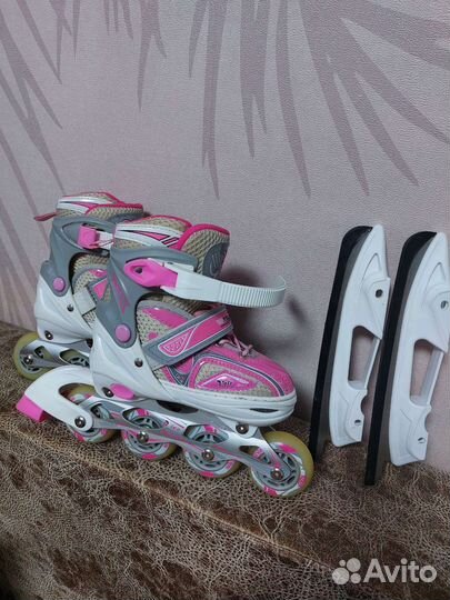 Детские ролики и защита