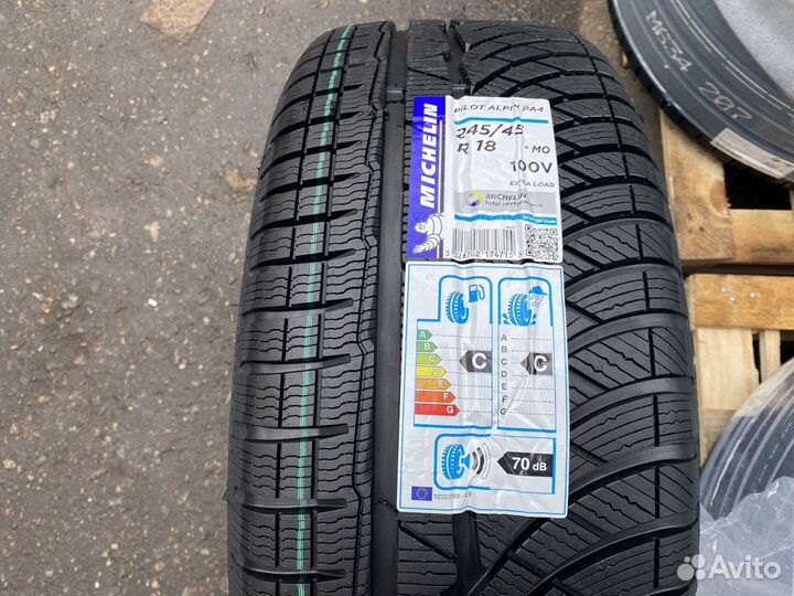 Ориг. зимние колеса R18 BMW 5 G30, Ст.632 Michelin