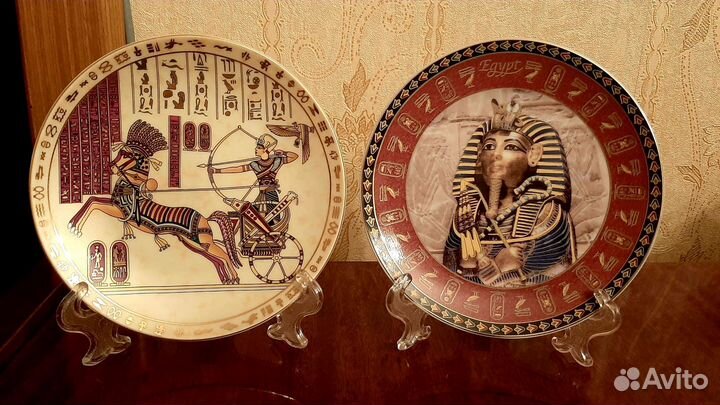 Тарелка коллекционная Египет(две).Подарки,сувениры