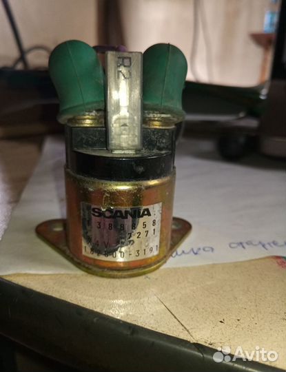 Реле тока катушка стартера Scania R 142