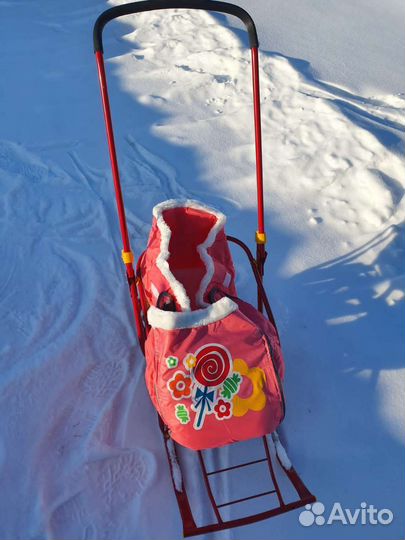 Санки Nikki 2 с вкладышем