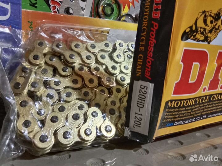 Цепь на мотоцикл 520 120L