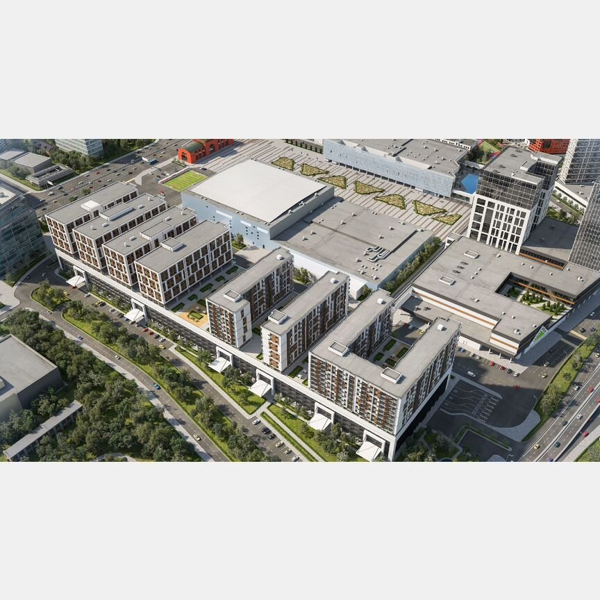 1-к. квартира, 48,7 м², 12/15 эт.