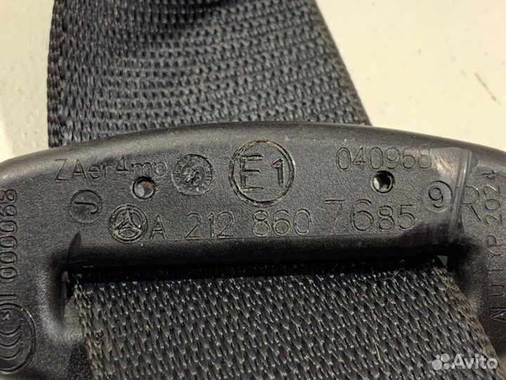 Ремень безопасности передний правый Mercedes W212