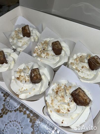 Капкейки на заказ кексы cupcakes мини маффины