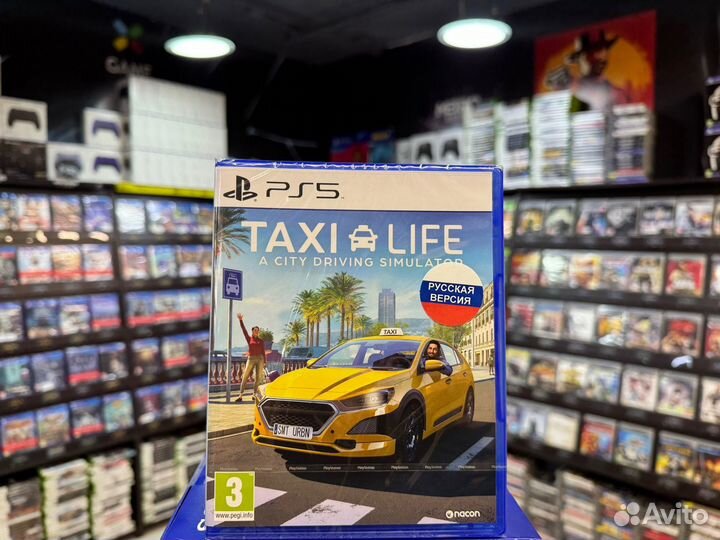 Игры для PS5: Taxi Life A City Driving Simulator