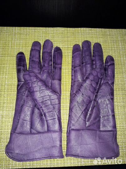 Перчатки жен. (натур.кожа+натур. мех) р.8-9