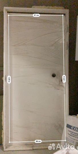 Дверь входная деревянная бу