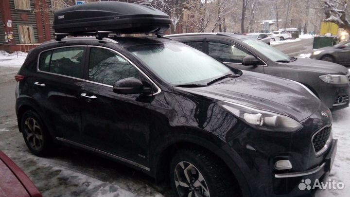 Автобокс багажник на крышу Kia Sportage 4