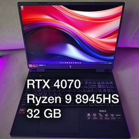 Acer Nitro AN16-42 32GB/1TB/RTX4070/Ryzen 9 8945HS