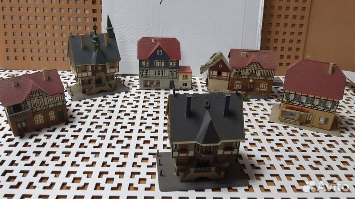 Домики для макета жд